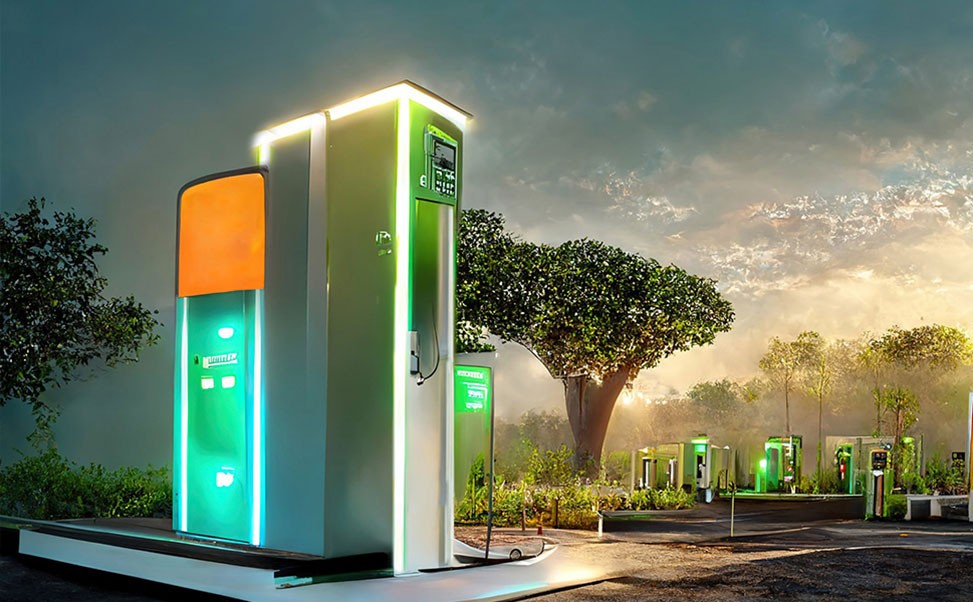 探索電動汽車充電樁背后的科技推動